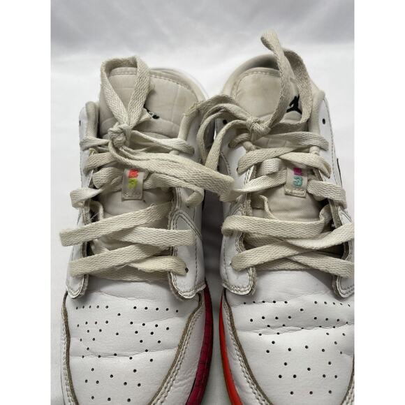 2020 AIR JORDAN 1 LOW RETRO (UNISEX GS KIDS) 'MULTICOLOR' CV9548-100 SZ 6Y - Picture 10 of 13